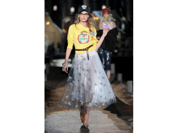 Dsquared2 donna sfilata primavera estate 2010