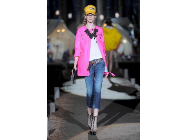 Dsquared2 donna sfilata primavera estate 2010