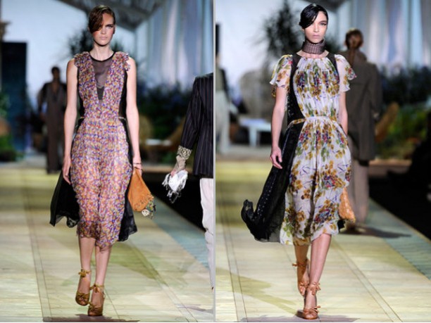 Roberto Cavalli donna sfilata primavera estate 2010