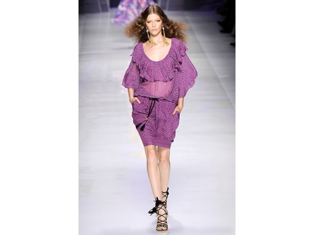 Etro donna sfilata primavera estate 2010