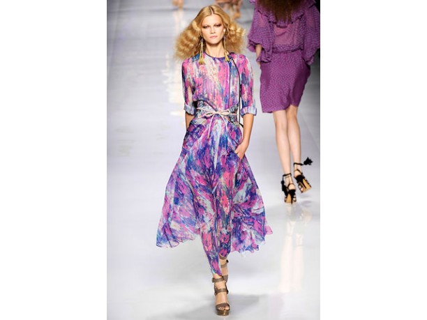 Etro donna sfilata primavera estate 2010