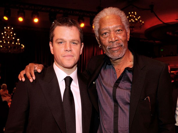 Matt Damon e Justin Timberlake in Brioni