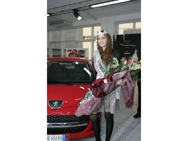 Miss Italia e Peugeot 107 insieme