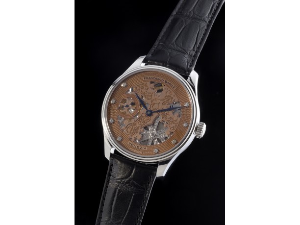 Orologio Pace e Lavoro di Francesco Basile a Luxury & Yachts