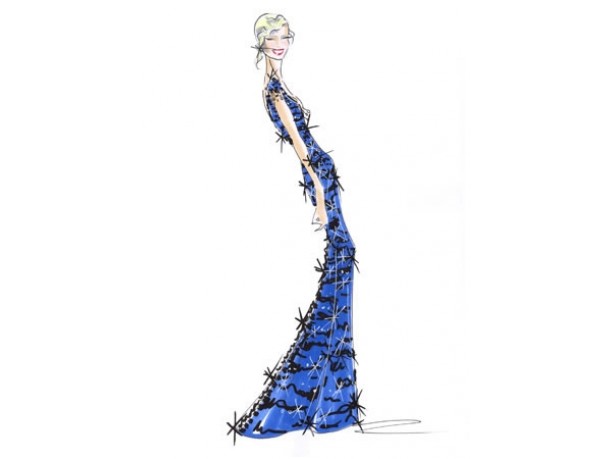 Simona Ventura in Armani per L’isola dei Famosi