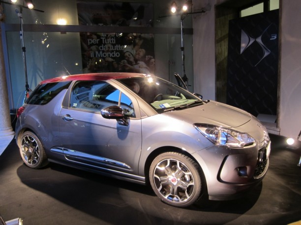 Citroen DS3 in Italia