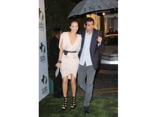 Jessica Alba al Global Green Pre-Oscar Party