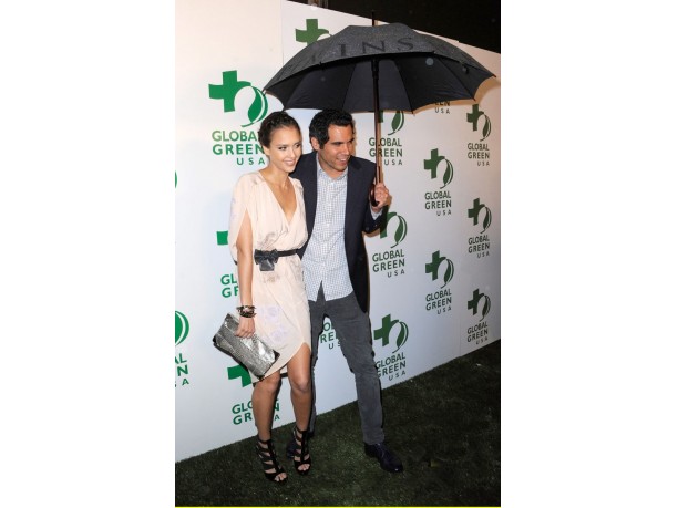 Jessica Alba al Global Green Pre-Oscar Party