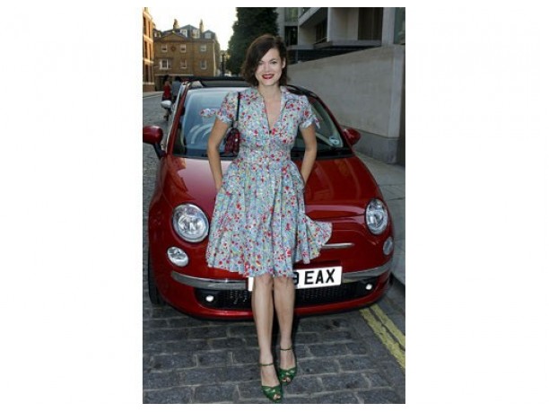 Fiat 500C Pink