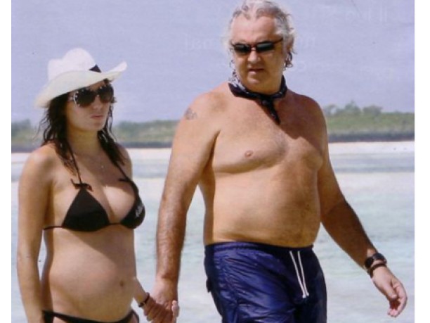 Gregoraci e Briatore finalmente mamma e papà