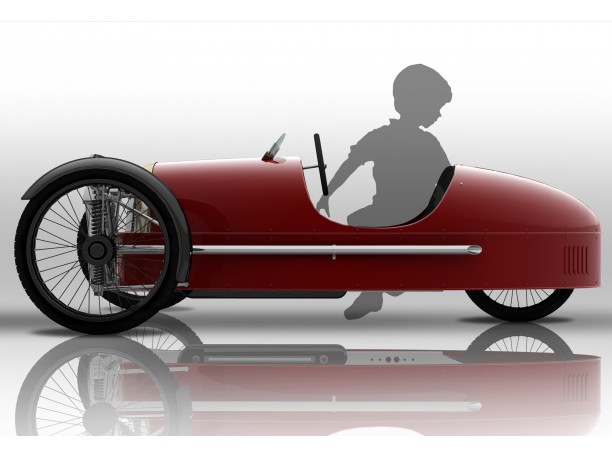 Morgan SuperSport Junior, l’auto a pedali per i più piccoli