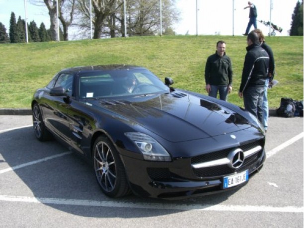 Mercedes SLS AMG alla Mille Miglia 2010