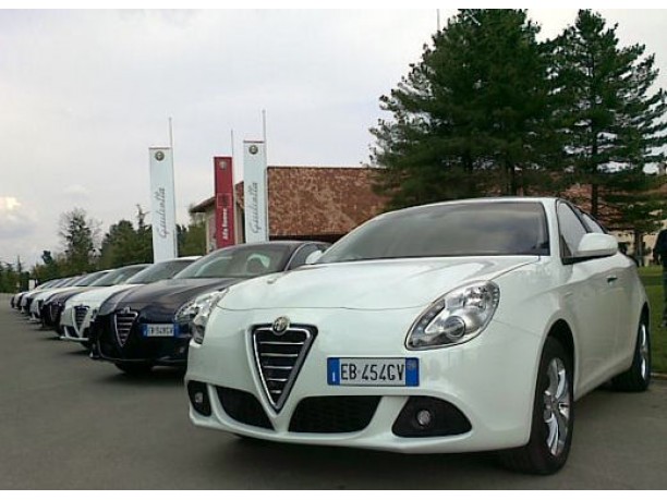 Alfa Romeo Giulietta con Uma Thurman