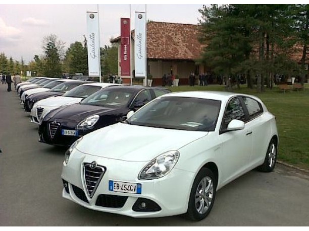 Alfa Romeo Giulietta con Uma Thurman