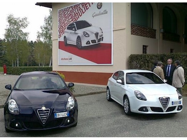 Alfa Romeo Giulietta con Uma Thurman