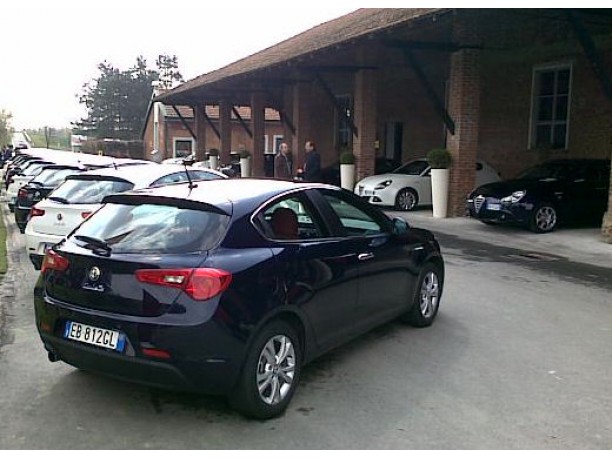 Alfa Romeo Giulietta con Uma Thurman