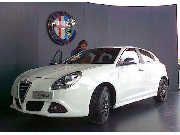 Alfa Romeo Giulietta con Uma Thurman