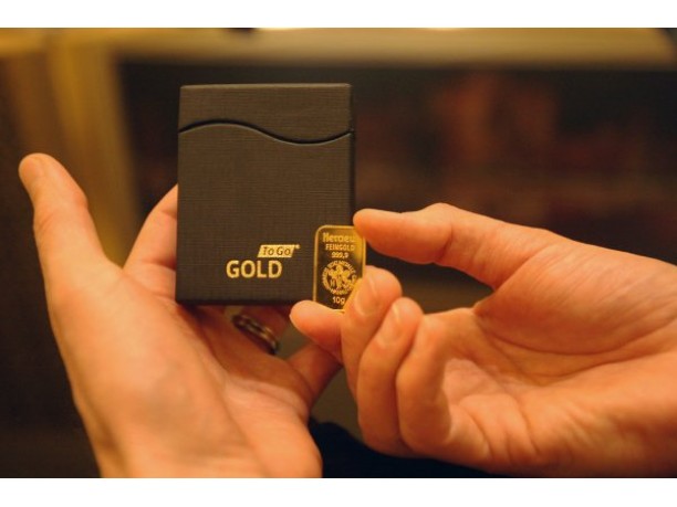 Distributore di lingotti d’oro ad Abu Dhabi