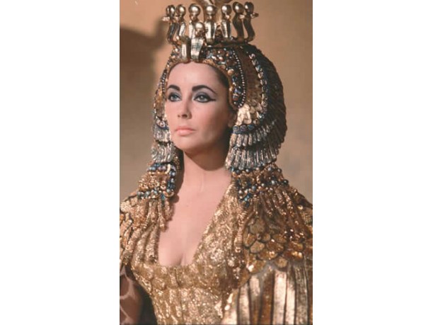 Angelina Jolie Cleopatra come Elizabeth Taylor