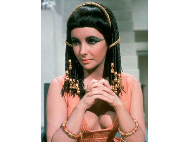Angelina Jolie Cleopatra come Elizabeth Taylor