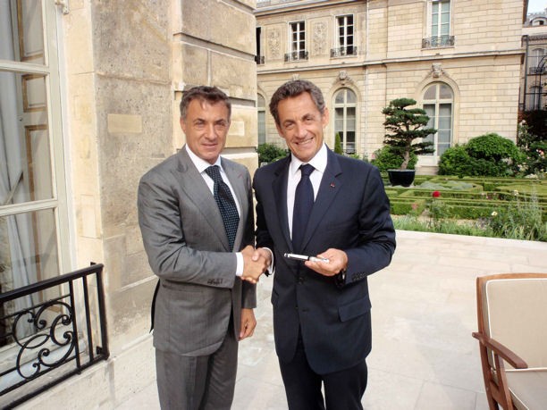 Montegrappa alla corte di Sarkozy