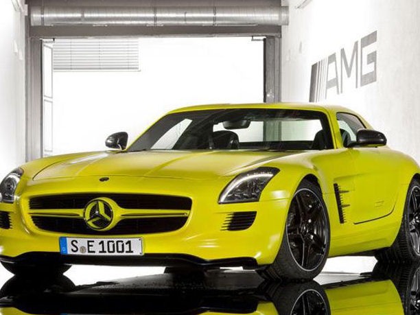 Mercedes SLS elettrica