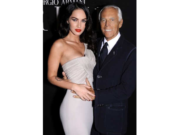 Megan Fox bellissima per Giorgio Armani Cosmetics