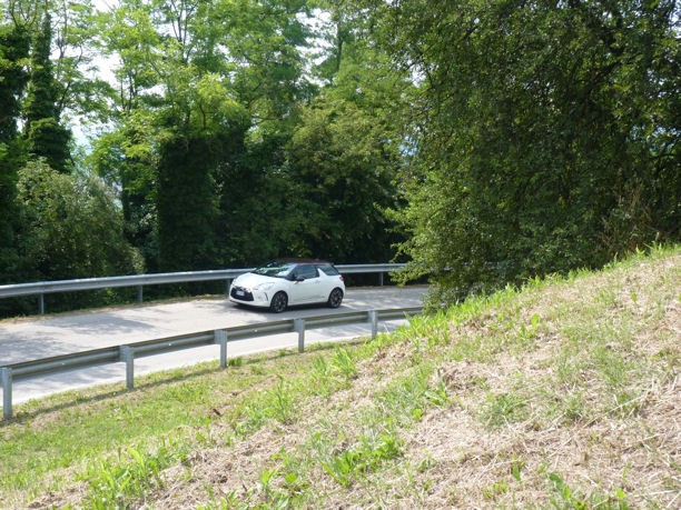 Citroen DS3 provata lungo i colli berici