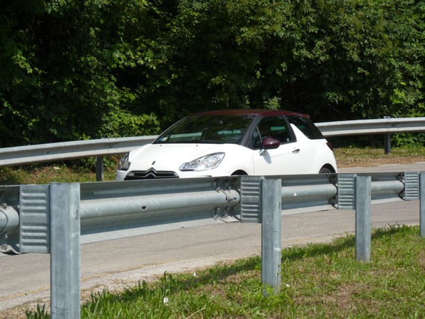 Citroen DS3 provata lungo i colli berici