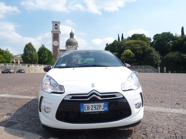Citroen DS3 provata lungo i colli berici