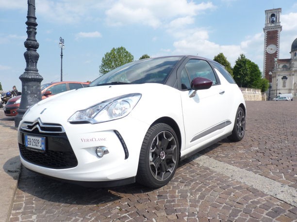 Citroen DS3 provata lungo i colli berici