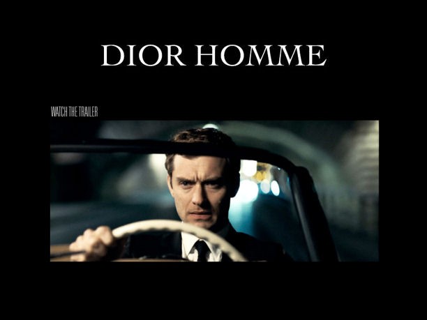 Jude Law per Dior Homme