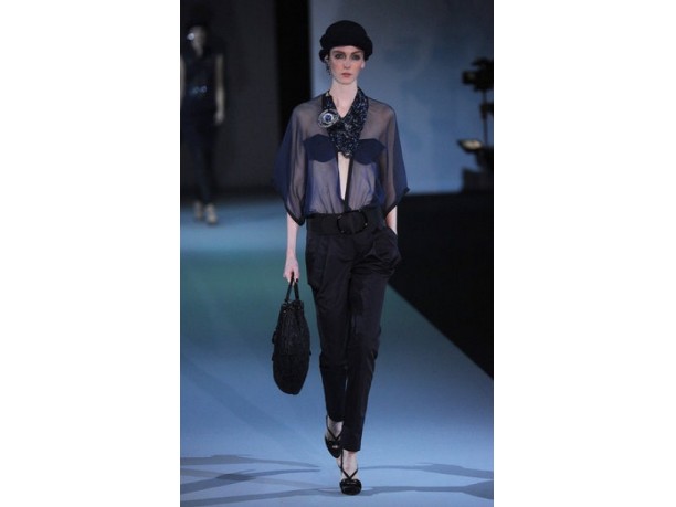 Giorgio Armani primavera-estate 2011 a Milano Moda Donna