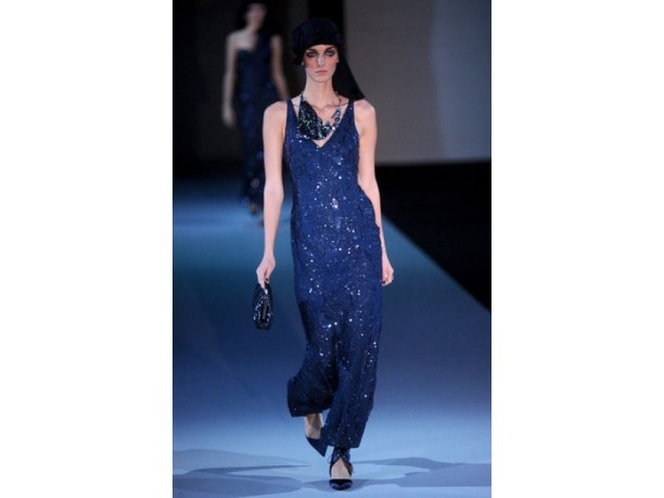 Giorgio Armani primavera-estate 2011 a Milano Moda Donna