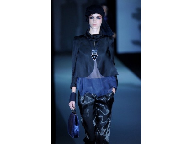 Giorgio Armani primavera-estate 2011 a Milano Moda Donna