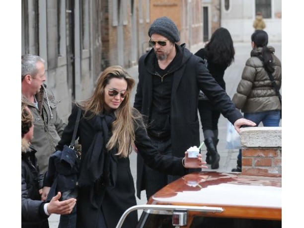 Angelina Jolie e Johnny Depp a Roma per “The tourist”