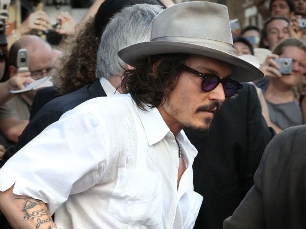Angelina Jolie e Johnny Depp a Roma per “The tourist”