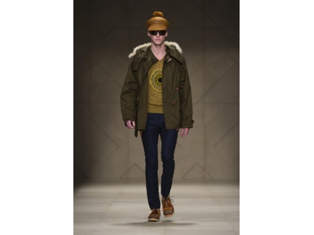 Burberry Prorsum Uomo primavera estate 2012 a Milano Moda Uomo