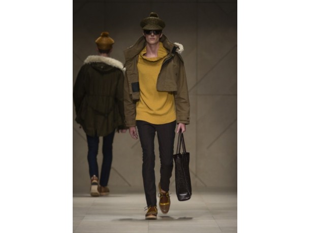 Burberry Prorsum Uomo primavera estate 2012 a Milano Moda Uomo