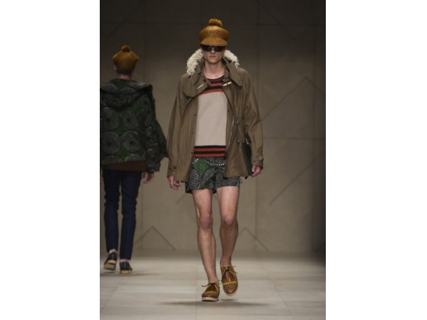 Burberry Prorsum Uomo primavera estate 2012 a Milano Moda Uomo