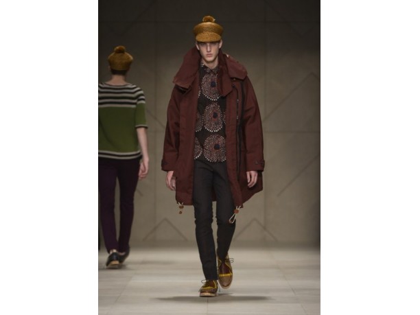 Burberry Prorsum Uomo primavera estate 2012 a Milano Moda Uomo