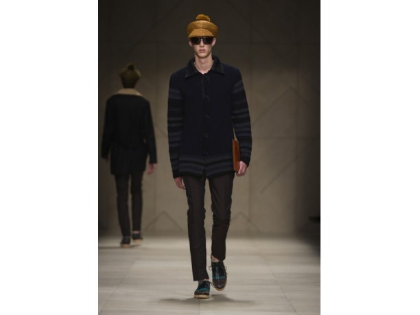 Burberry Prorsum Uomo primavera estate 2012 a Milano Moda Uomo