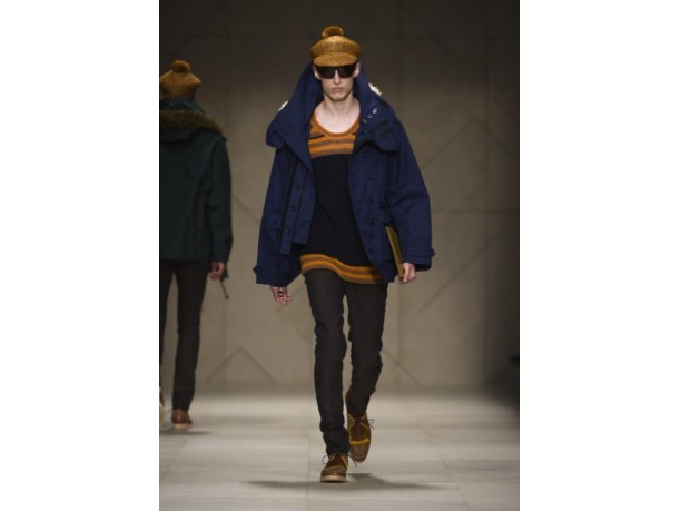 Burberry Prorsum Uomo primavera estate 2012 a Milano Moda Uomo