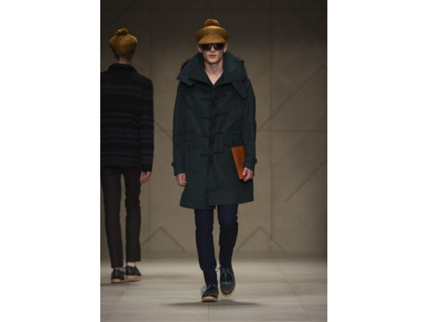 Burberry Prorsum Uomo primavera estate 2012 a Milano Moda Uomo
