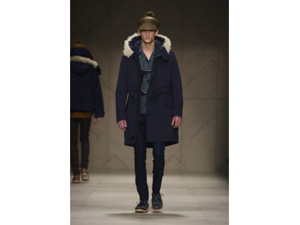 Burberry Prorsum Uomo primavera estate 2012 a Milano Moda Uomo