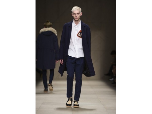 Burberry Prorsum Uomo primavera estate 2012 a Milano Moda Uomo