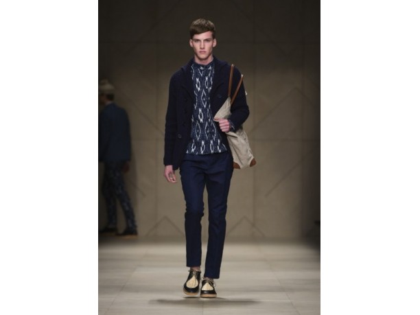 Burberry Prorsum Uomo primavera estate 2012 a Milano Moda Uomo