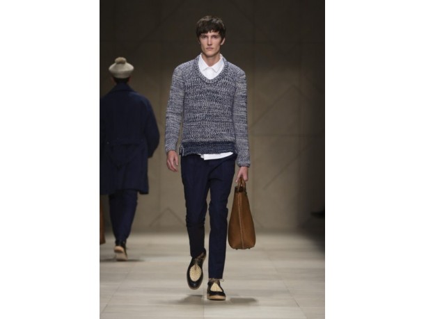 Burberry Prorsum Uomo primavera estate 2012 a Milano Moda Uomo