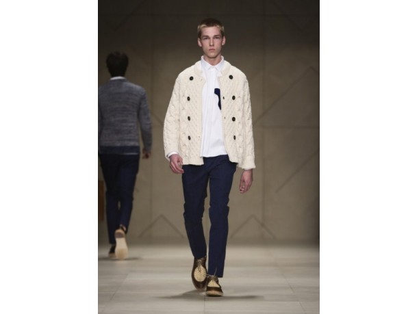 Burberry Prorsum Uomo primavera estate 2012 a Milano Moda Uomo