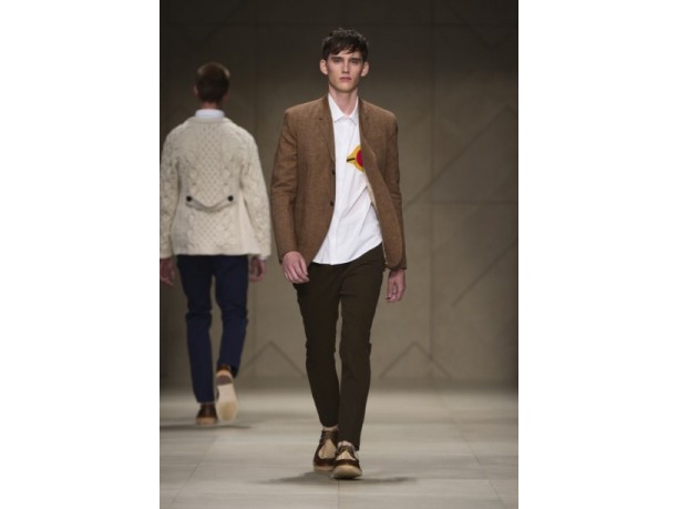 Burberry Prorsum Uomo primavera estate 2012 a Milano Moda Uomo